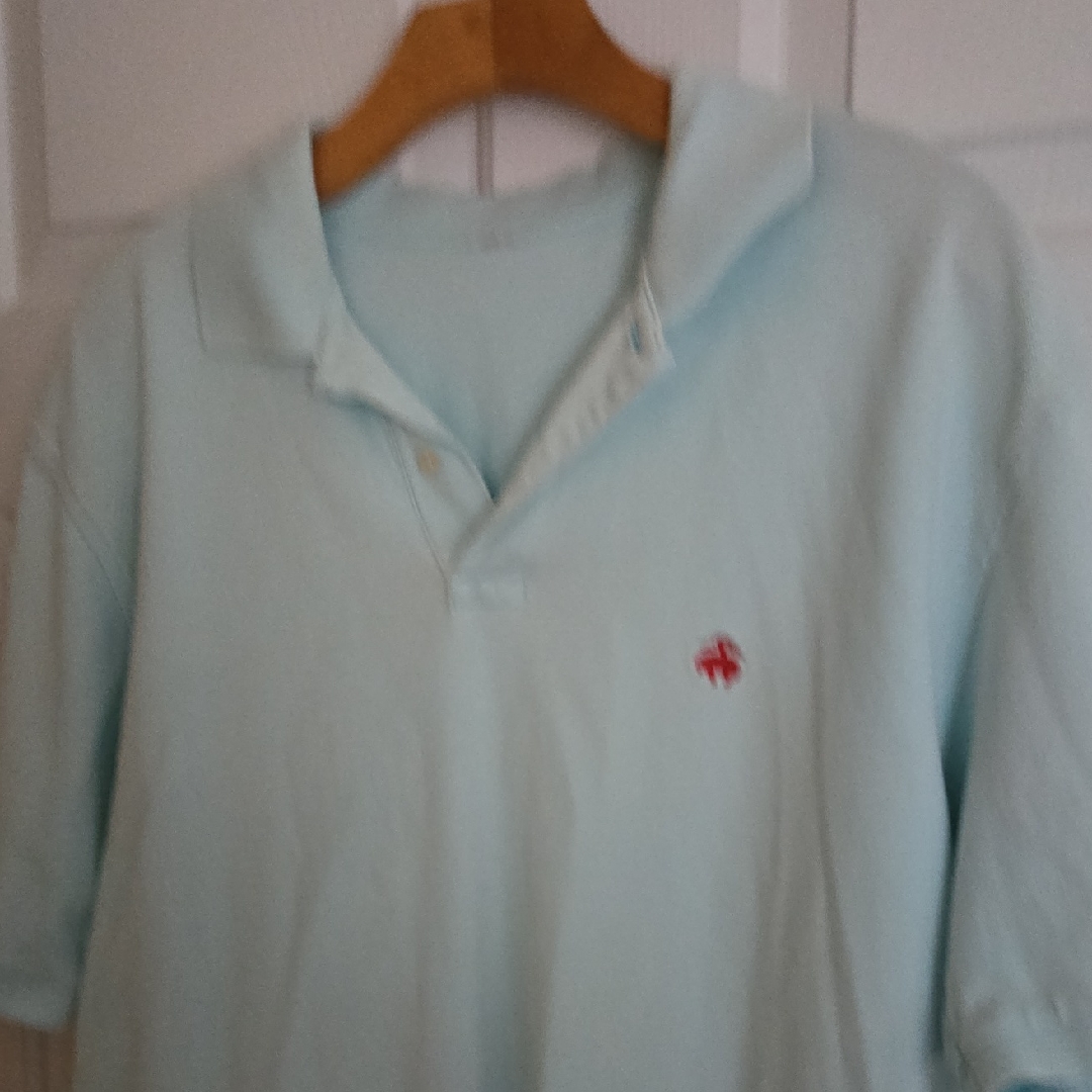 Brooks Brothers Light Green Polo Shirt Size Large